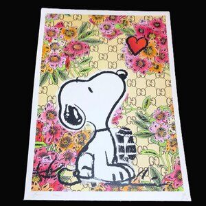 Death NYC - Gucci Blooms Snoopy - Ltd Ed - Original Signed # Print